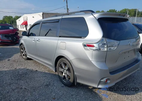 2017 Toyota Sienna Se 8 Passenger from USA, damaged, VIN 5TDXZ3DC5HS768866